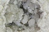 Keokuk Quartz Geode with Calcite & Pyrite - Iowa #144729-3